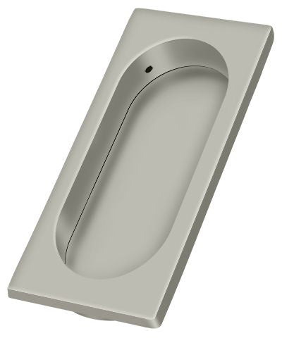 Deltana FP4134U15 Flush Pull; Large; 4" x 1-5/8" x 3/8"; Satin Nickel Finish