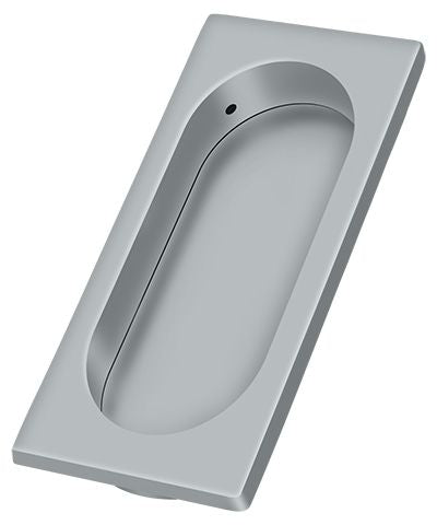 Deltana FP4134U26D Flush Pull; Large; 4" x 1-5/8" x 3/8"; Satin Chrome Finish