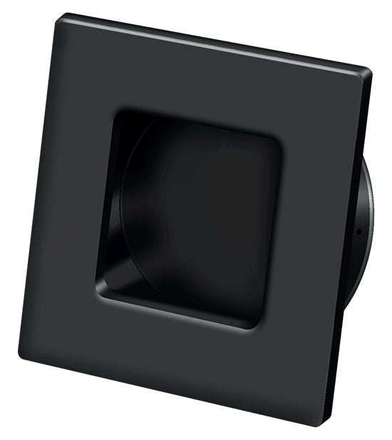 Deltana FPS234U19 2-3/4" Square Heavy Duty Flush Pull Black Finish