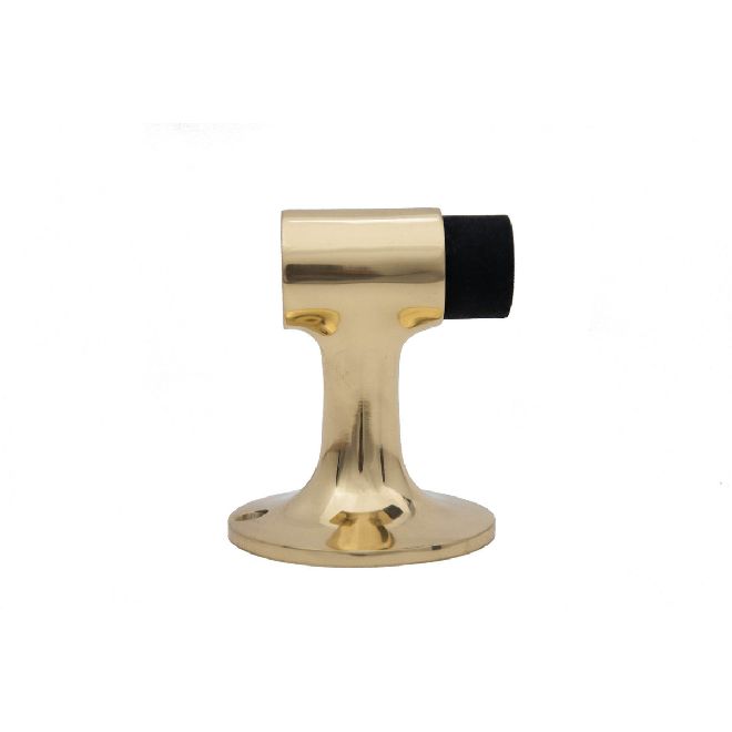 Ives Commercial FS4443 Solid Brass Floor Stop with Masonry Mounting Bright Brass Finish