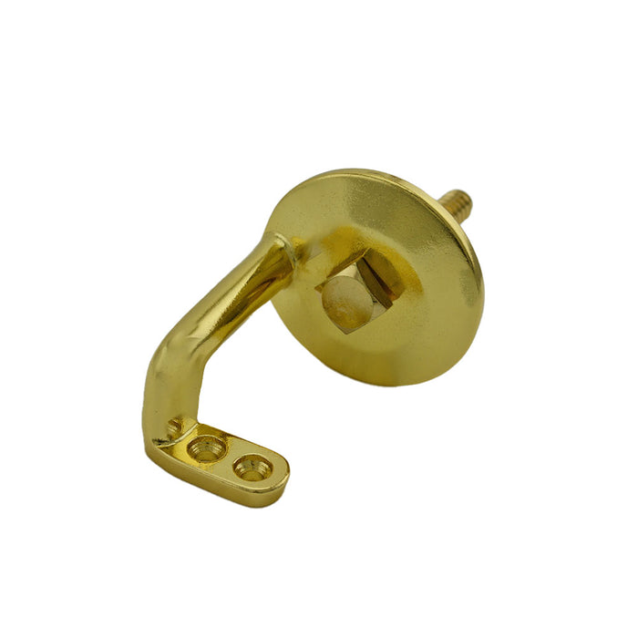 Ives Commercial HB159A3AL Aluminum Commercial Handrail Bracket Bright Brass Finish