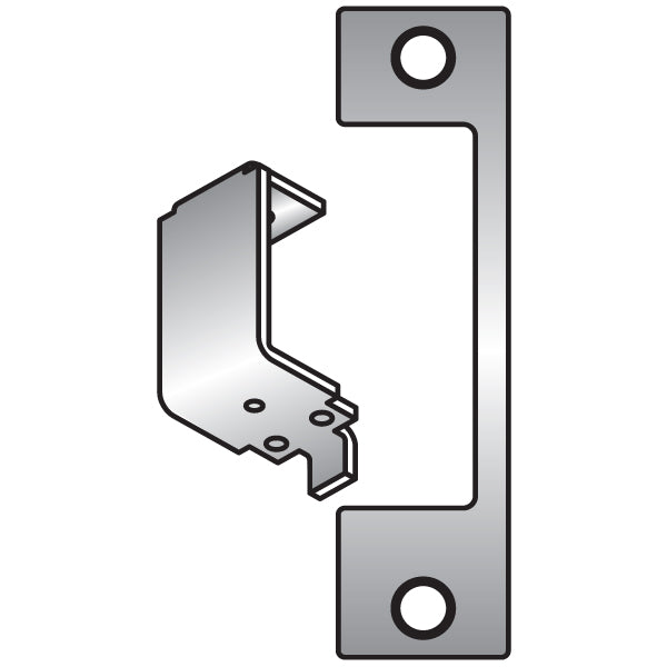 Hes HM630 HM Faceplate for 1006 Strike Satin Stainless Steel Finish