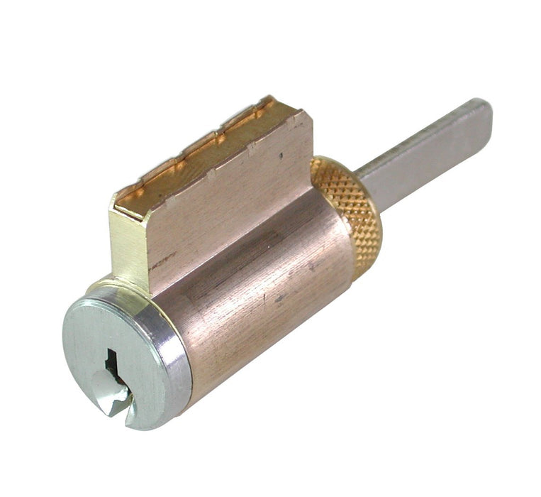 GMS K001KW26DA2 Keyed Alike K2 Knob / Lever Cylinder with Kwikset Keyway Satin Chrome Finish