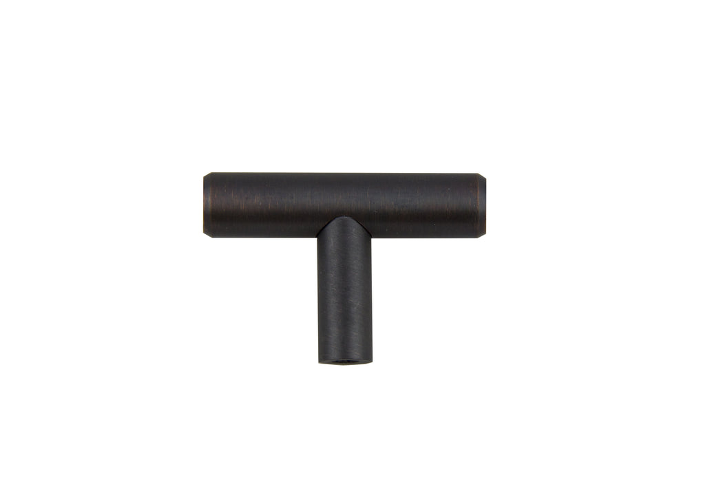 Pride Industrial K10210B 2" Bar Pull Cabinet Knob Oil Rubbed Bronze Finish