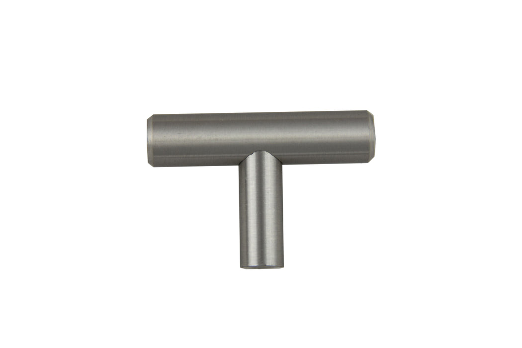 Pride Industrial K102SN 2" Bar Pull Cabinet Knob Satin Nickel Finish