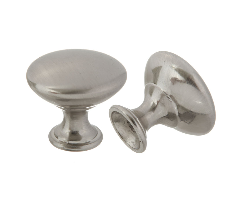 Pride Industrial K910SN 1-1/16" Diecast Cabinet Knob Satin Nickel Finish