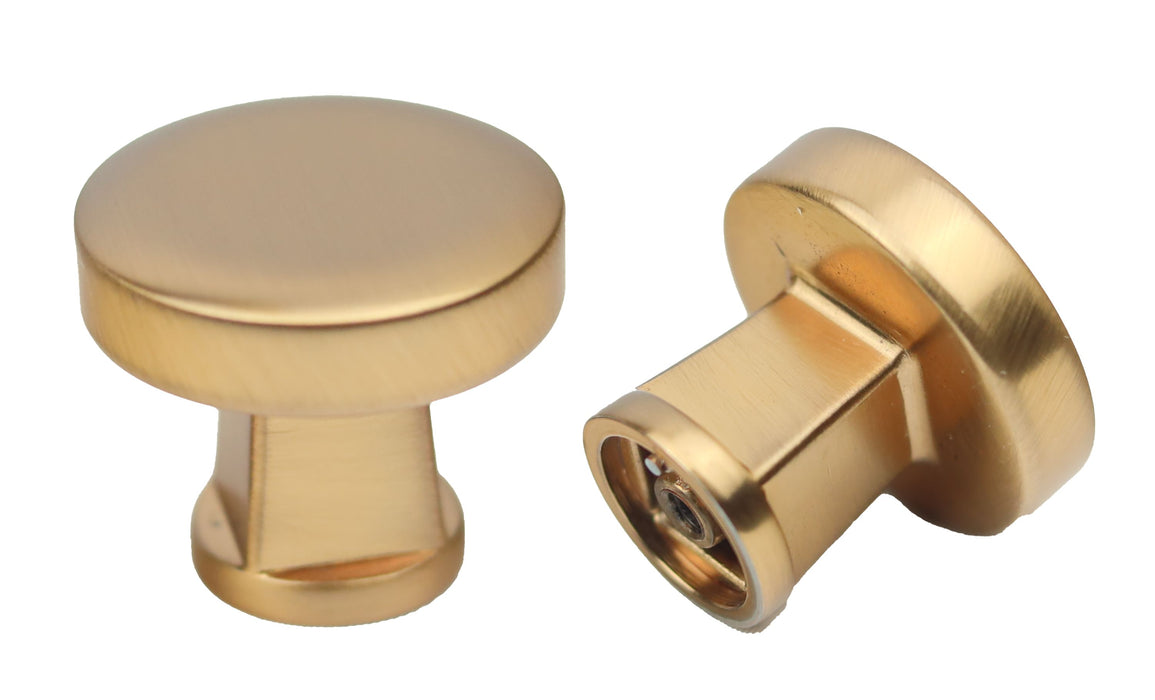 Pride Industrial K92925RG 1-1/4" Diameter Colorado Cabinet Knob Rose Gold Finish