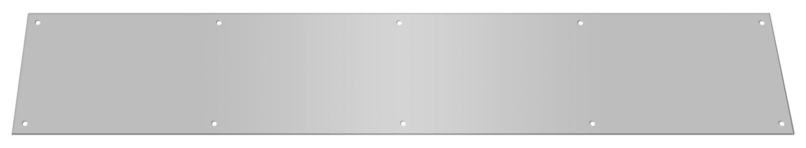 Deltana KP634U32D Kick Plate 6" x 34" S/S; Satin Stainless Steel Finish