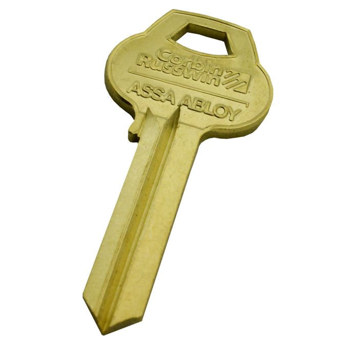 Corbin L46PIN10 6 Pin Coined Logo Key Blank with L4 Keyway