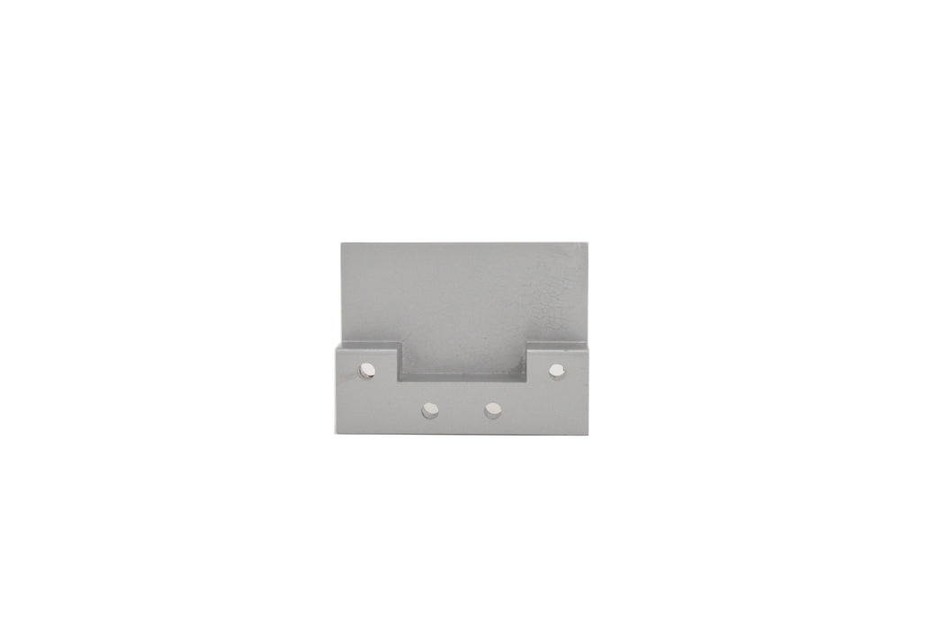 Ives Commercial MB128 Mounting Bracket Stop Widths over 2-1/2" Aluminum Finish