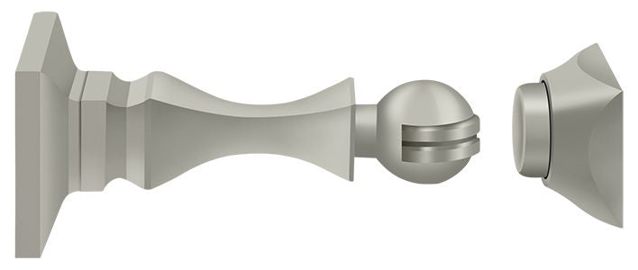 Deltana MDH35U15 Magnetic Door Holder 3-1/2"; Satin Nickel Finish