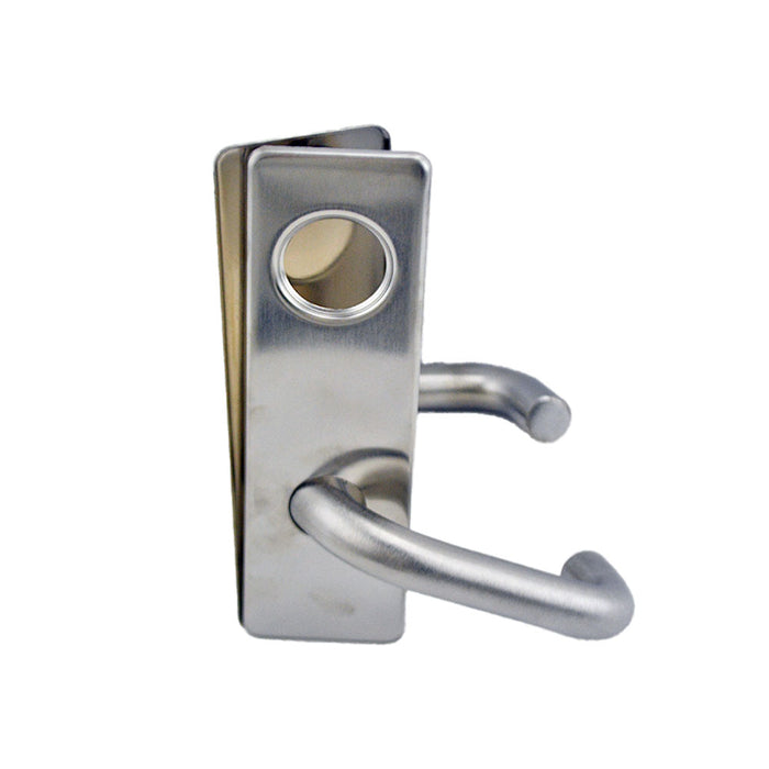 Corbin ML2051LWM626M31 Single Cylinder Office Mortise Lock Working Trim with Wrought Lustra Lever and M Escutcheon with L4 Keyway Satin Chrome Finish