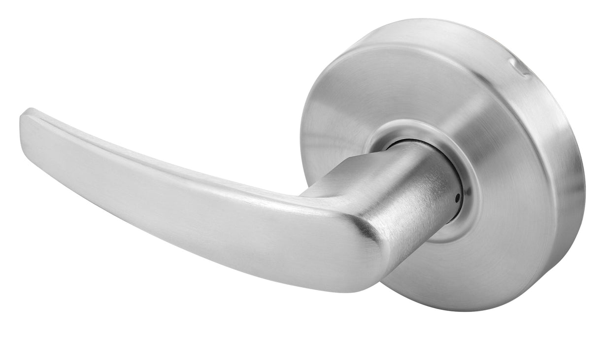 Yale Commercial MO4655LN626 Single Dummy Monroe Lever Grade 2 Cylindrical Lock US26D (626) Satin Chrome Finish