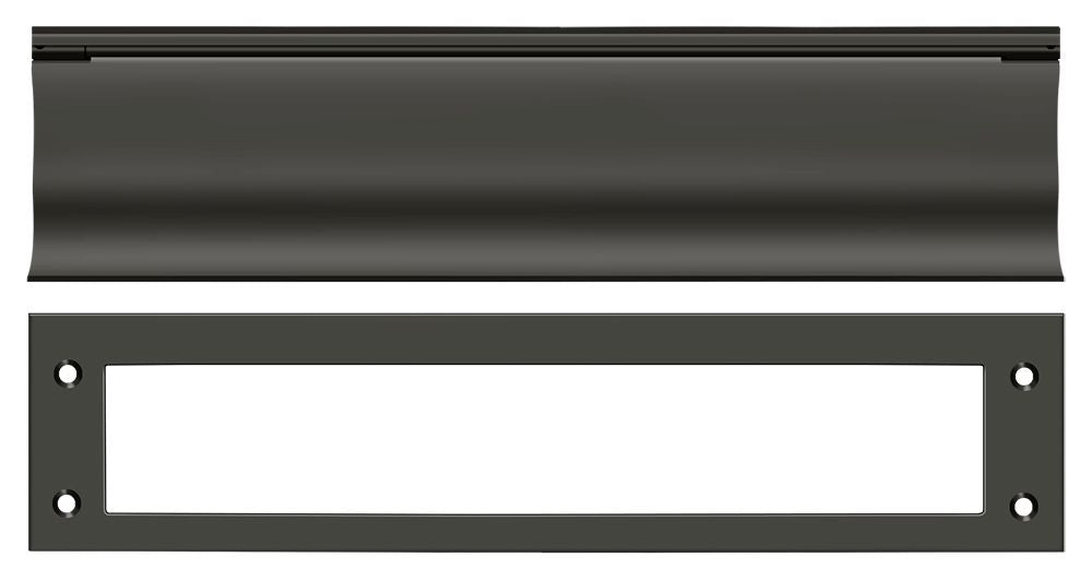 Deltana MS0030U10B Mail Slot; Heavy Duty; Oil Rubbed Bronze Finish