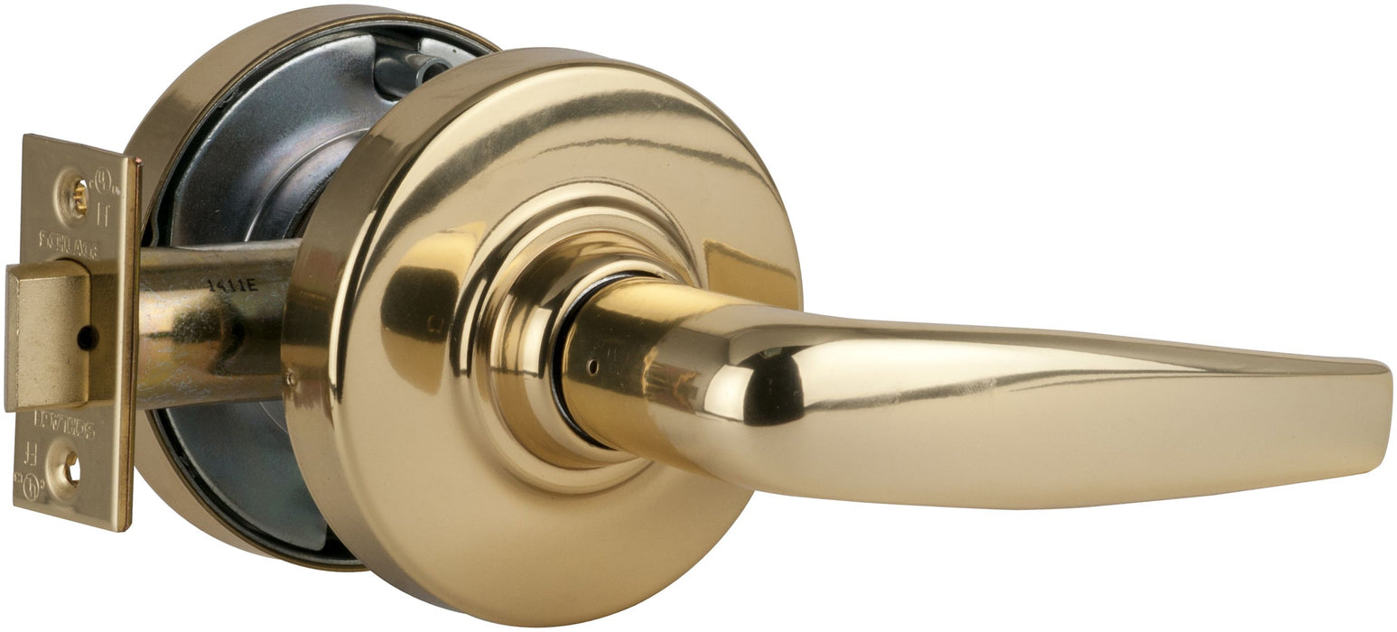 Schlage Commercial ND10ATH605 ND Series Passage Athens with 13-248 Latch 10-025 Strike Bright Brass Finish