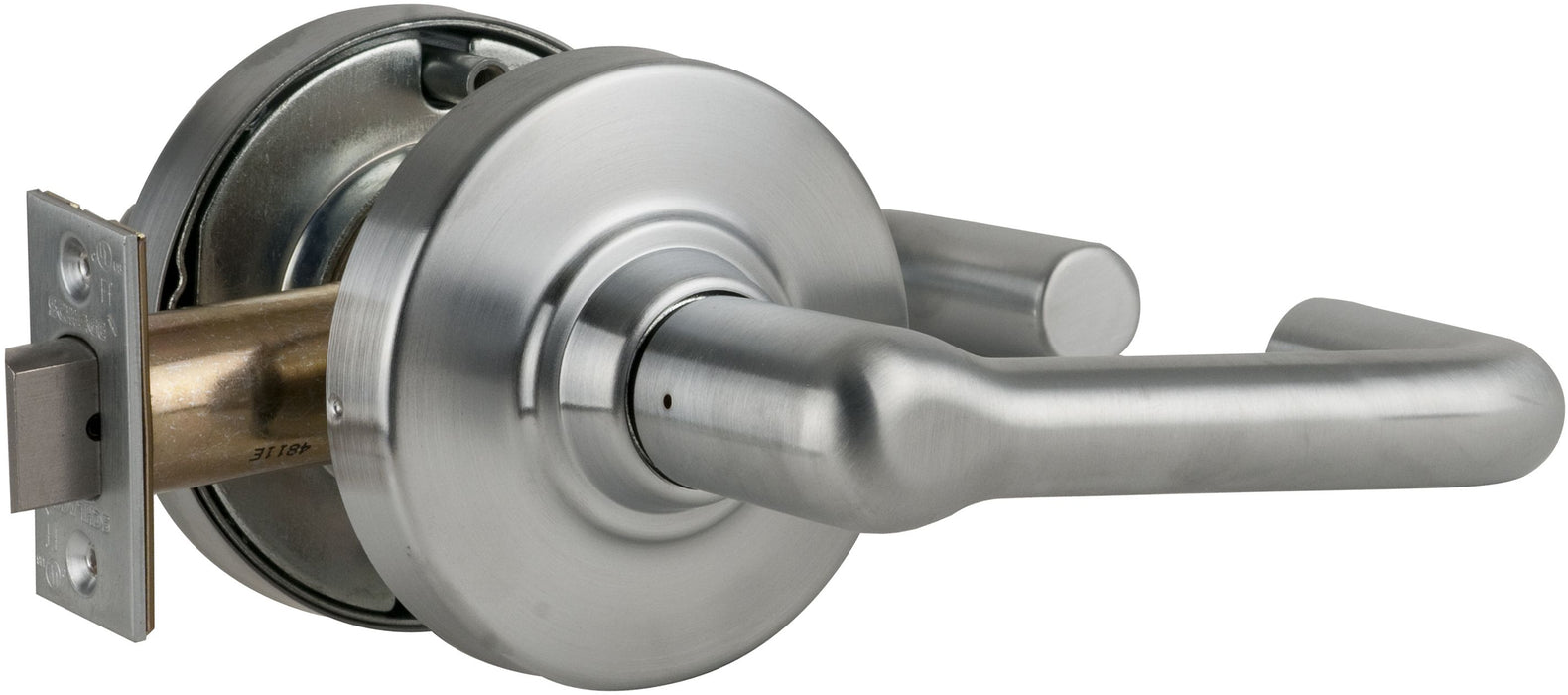 Schlage Commercial ND10TLR626 ND Series Passage Tubular with 13-248 Latch 10-025 Strike Satin Chrome Finish