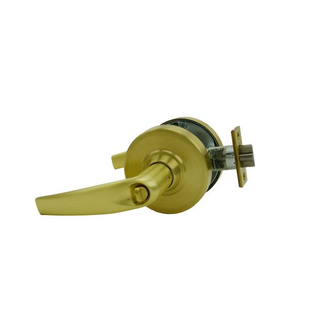 Schlage Commercial ND53LATH606 ND Series Entry Less Cylinder Athens with 13-247 Latch 10-025 Strike Satin Brass Finish