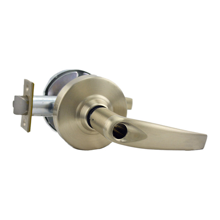 Schlage Commercial ND53LATH619 ND Series Entry Less Cylinder Athens with 13-247 Latch 10-025 Strike Satin Nickel Finish