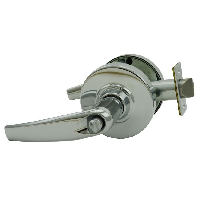 Schlage Commercial ND53LATH625 ND Series Entry Less Cylinder Athens with 13-247 Latch 10-025 Strike Bright Chrome Finish