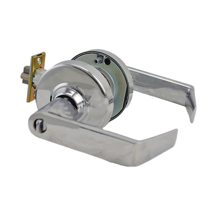 Schlage Commercial ND53LRHO625 ND Series Entry Less Cylinder Rhodes with 13-247 Latch 10-025 Strike Bright Chrome Finish