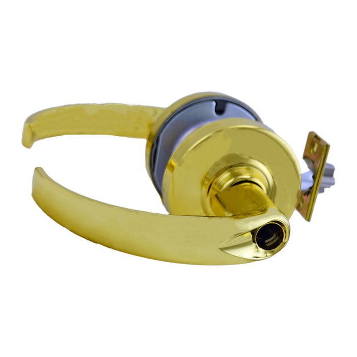 Schlage Commercial ND80LSPA605 ND Series Storeroom Less Cylinder Sparta with 13-247 Latch 10-025 Strike Bright Brass Finish