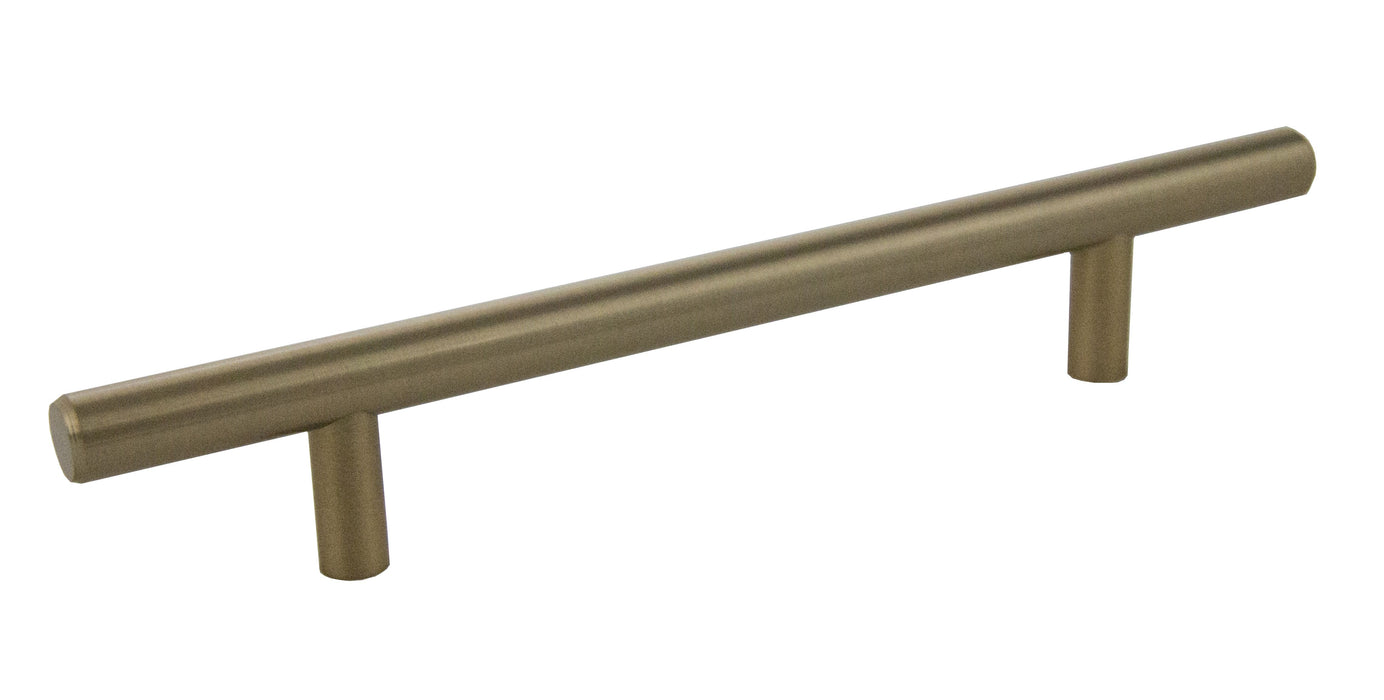 Pride Industrial P108RG 8" Bar Cabinet Pull with 5" Center to Center Rose Gold Finish