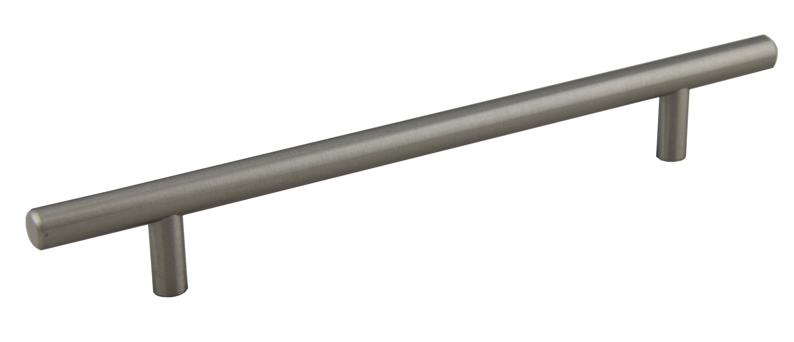 Pride Industrial P110SN 10" Bar Cabinet Pull with 7" Center to Center Satin Nickel Finish