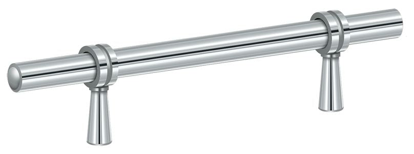 Deltana P311U26 Adjustable Pull 6-1/2"; Bright Chrome Finish