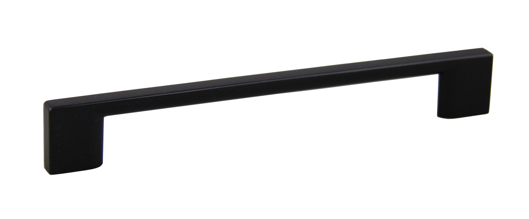 Pride Industrial P83572BK 7-1/2" Miami Cabinet Pull with 6-3/10" Center to Center Matte Black Finish