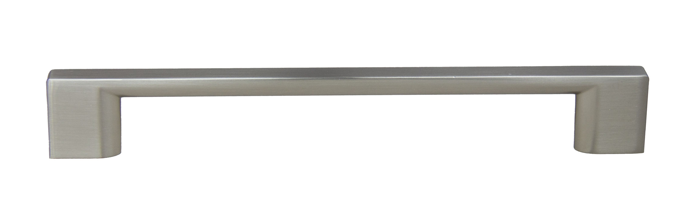 Pride Industrial P83572SN 7-1/2" Miami Cabinet Pull with 6-3/10" Center to Center Satin Nickel Finish