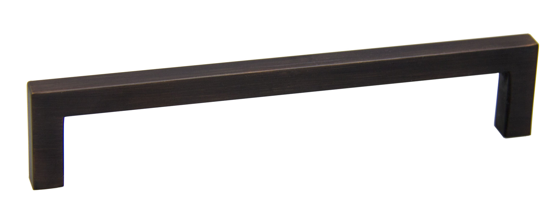 Pride Industrial P8722810B 6-3/8" Modern Square Cabinet Pull with 6-3/10" Center to Center Oil Rubbed Bronze Finish