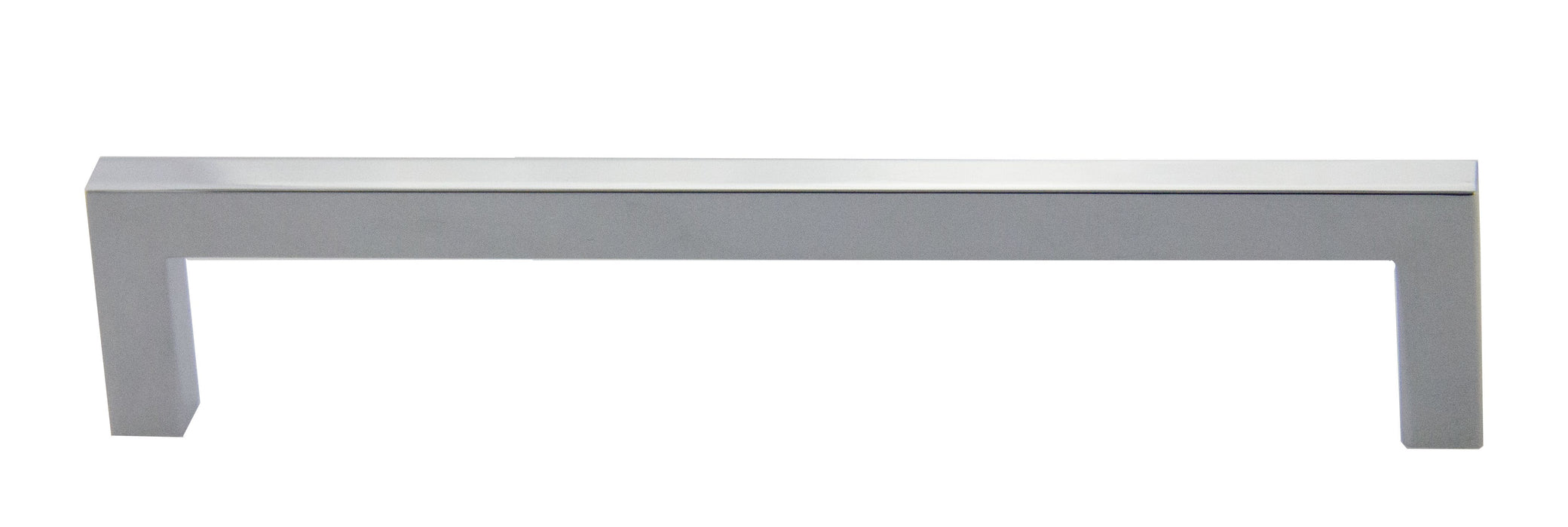 Pride Industrial P87228PC 6-3/8" Modern Square Cabinet Pull with 6-3/10" Center to Center Polished Chrome Finish