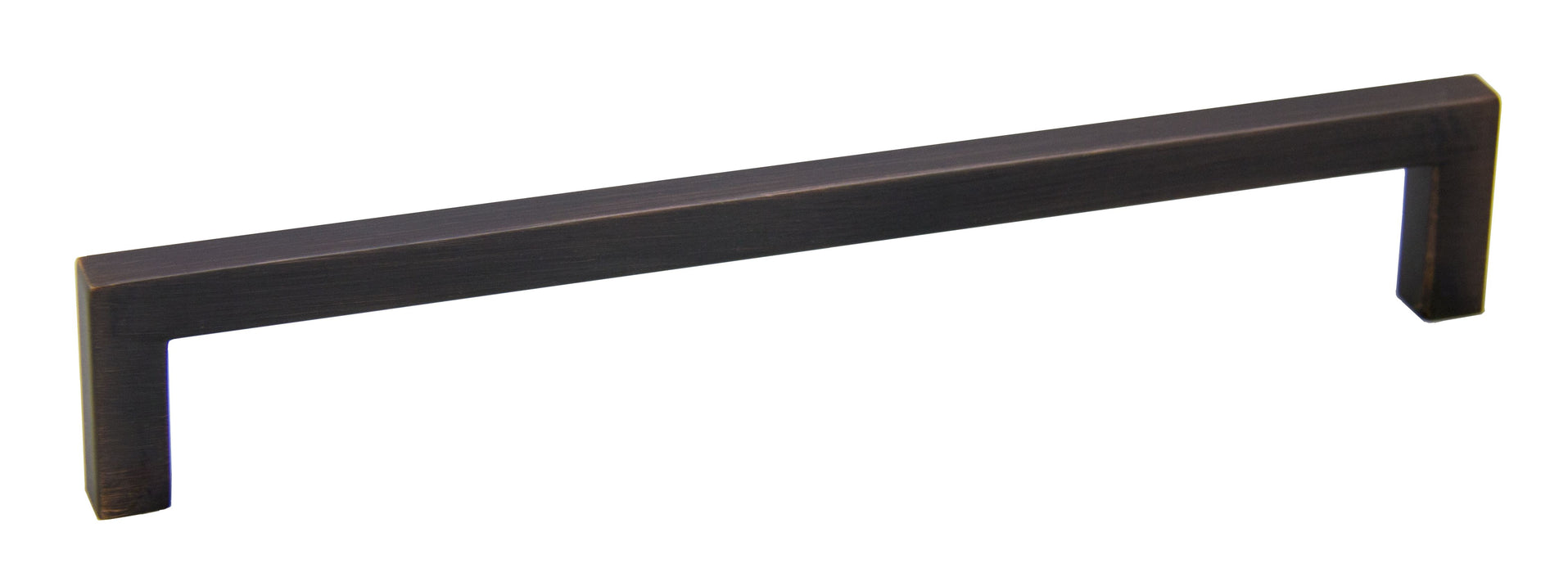 Pride Industrial P8722910B 8" Modern Square Cabinet Pull with 7-1/2" Center to Center Oil Rubbed Bronze Finish