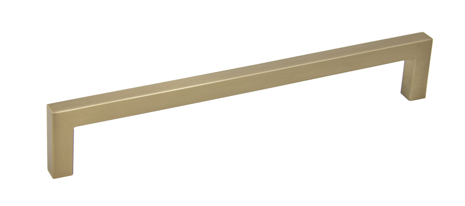 Pride Industrial P87229RG 8" Modern Square Cabinet Pull with 7-1/2" Center to Center Rose Gold Finish