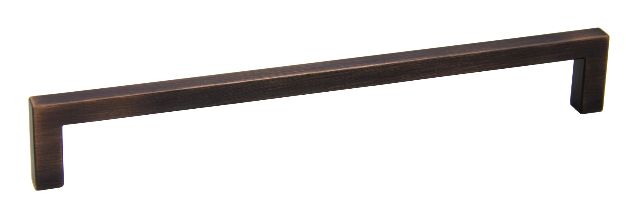 Pride Industrial P8730010B 9" Modern Square Cabinet Pull with 8-4/5" Center to Center Oil Rubbed Bronze Finish