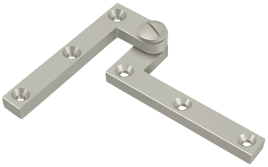 Deltana PH60U15 4-3/8" x 5/8" x 1-7/8" Hinge; Satin Nickel Finish