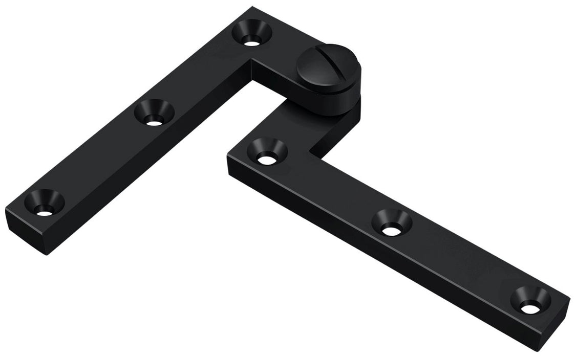 Deltana PH60U19 4-3/8" x 5/8" x 1-7/8" Hinge; Black Finish