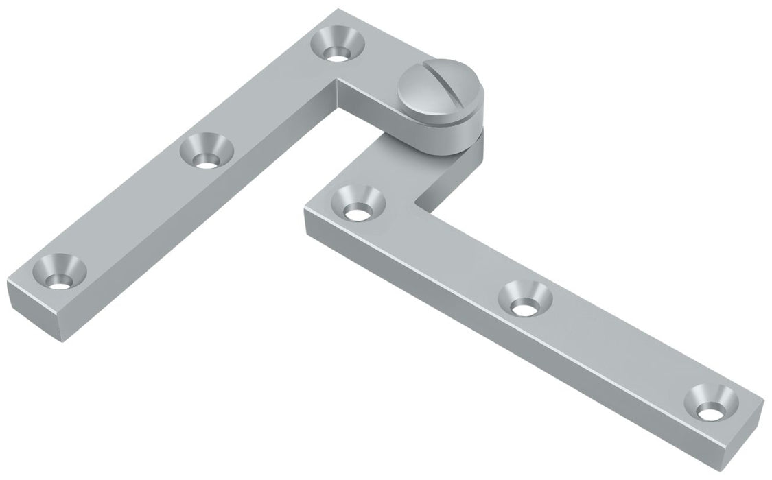 Deltana PH60U26D 4-3/8" x 5/8" x 1-7/8" Hinge; Satin Chrome Finish