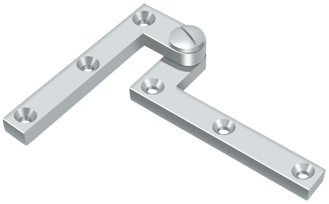 Deltana PH60U26 4-3/8" x 5/8" x 1-7/8" Hinge; Bright Chrome Finish