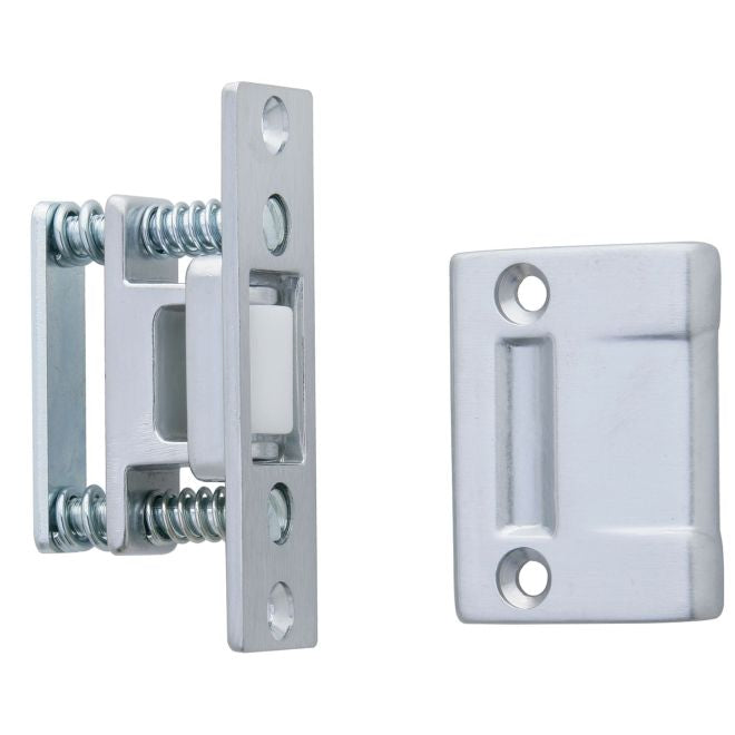 Ives Commercial RL3026D Large Nylon Roller Latch Satin Chrome Finish