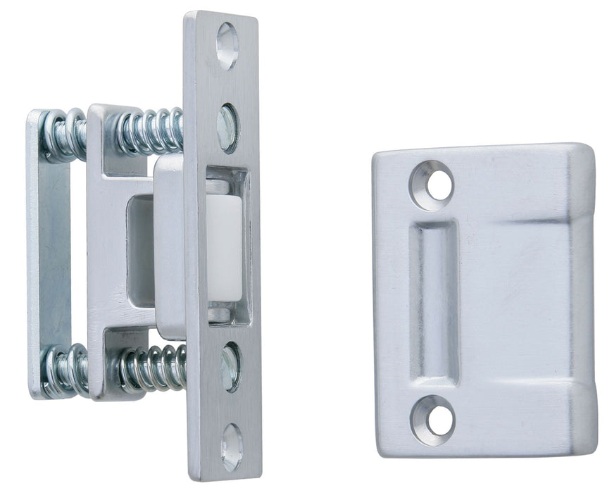 Ives Commercial RL30A26D Large Nylon Roller Latch with ASA Strike Satin Chrome Finish