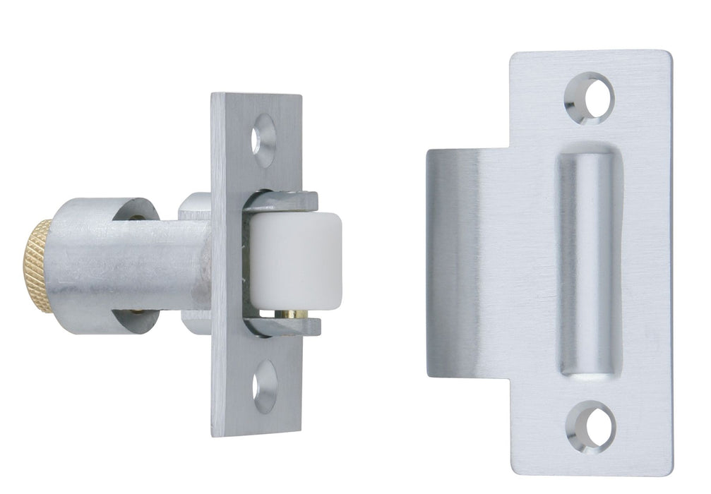 Ives Commercial RL32A26D Nylon Roller Latch with ASA Strike Satin Chrome Finish