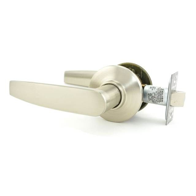 Schlage Commercial S10JUP619 S Series Passage Jupiter with 16-203 Latch 10-001 Strike Satin Nickel Finish