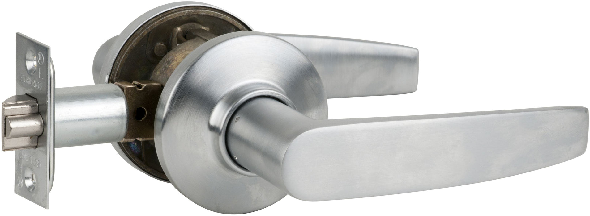 Schlage Commercial S10JUP626 S Series Passage Jupiter with 16-203 Latch 10-001 Strike Satin Chrome Finish