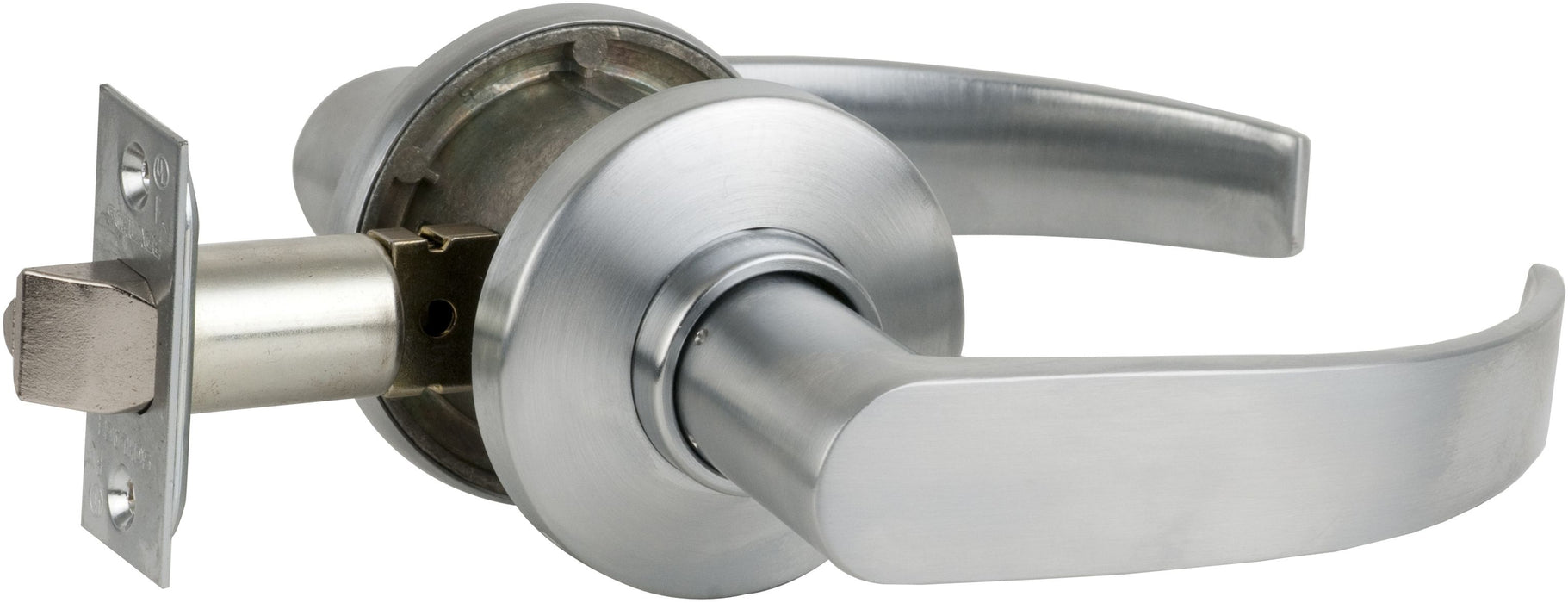 Schlage Commercial S10NEP626 S Series Passage Neptune with 16-203 Latch 10-001 Strike Satin Chrome Finish