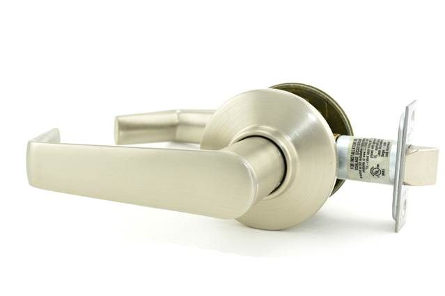 Schlage Commercial S10SAT619 S Series Passage Saturn with 16-203 Latch 10-001 Strike Satin Nickel Finish