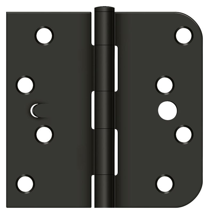 Deltana S44058TT10B-RH Right Hand 4" x 4" x 5/8" x Square Hinge; Oil Rubbed Bronze Finish