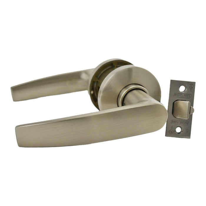 Schlage Commercial S80PJUP619 S Series Storeroom C Keyway Jupiter with 16-203 Latch 10-001 Strike Satin Nickel Finish