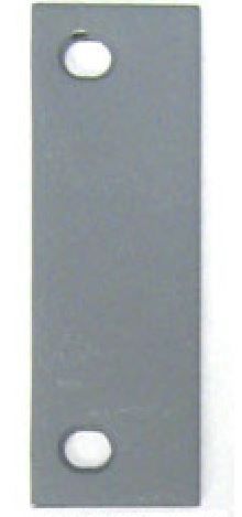 Don-Jo SHF45PC 4-1/2" x 1-1/2" Hinge Cut Out Filler Plate Prime Coat Finish