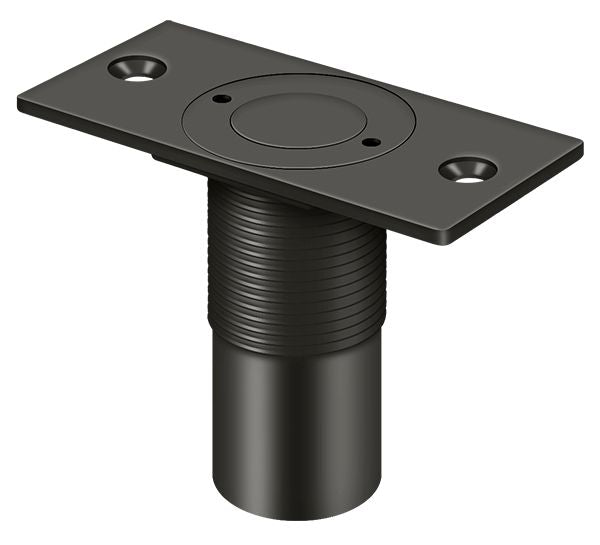 Deltana SPDP278U10B Dust Proof Strike; Adjustable; 2-7/8" x 1-3/8"; Oil Rubbed Bronze Finish